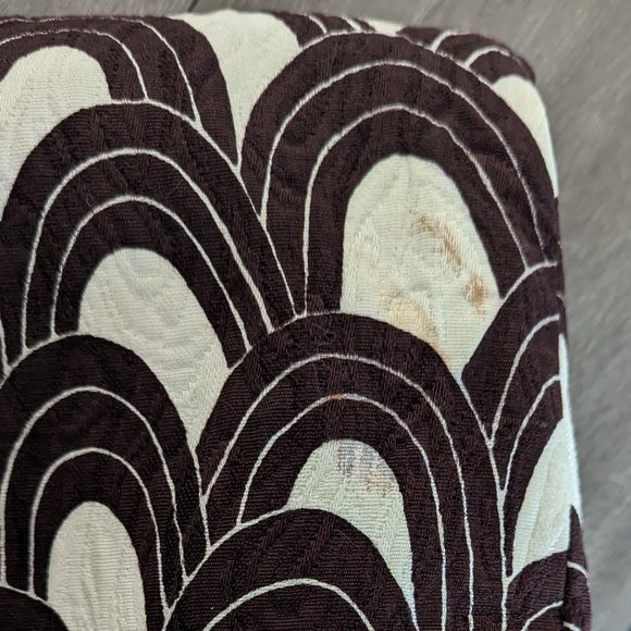 2000s-era dress coat, graphic print with bright lining - Picture 12 of 13